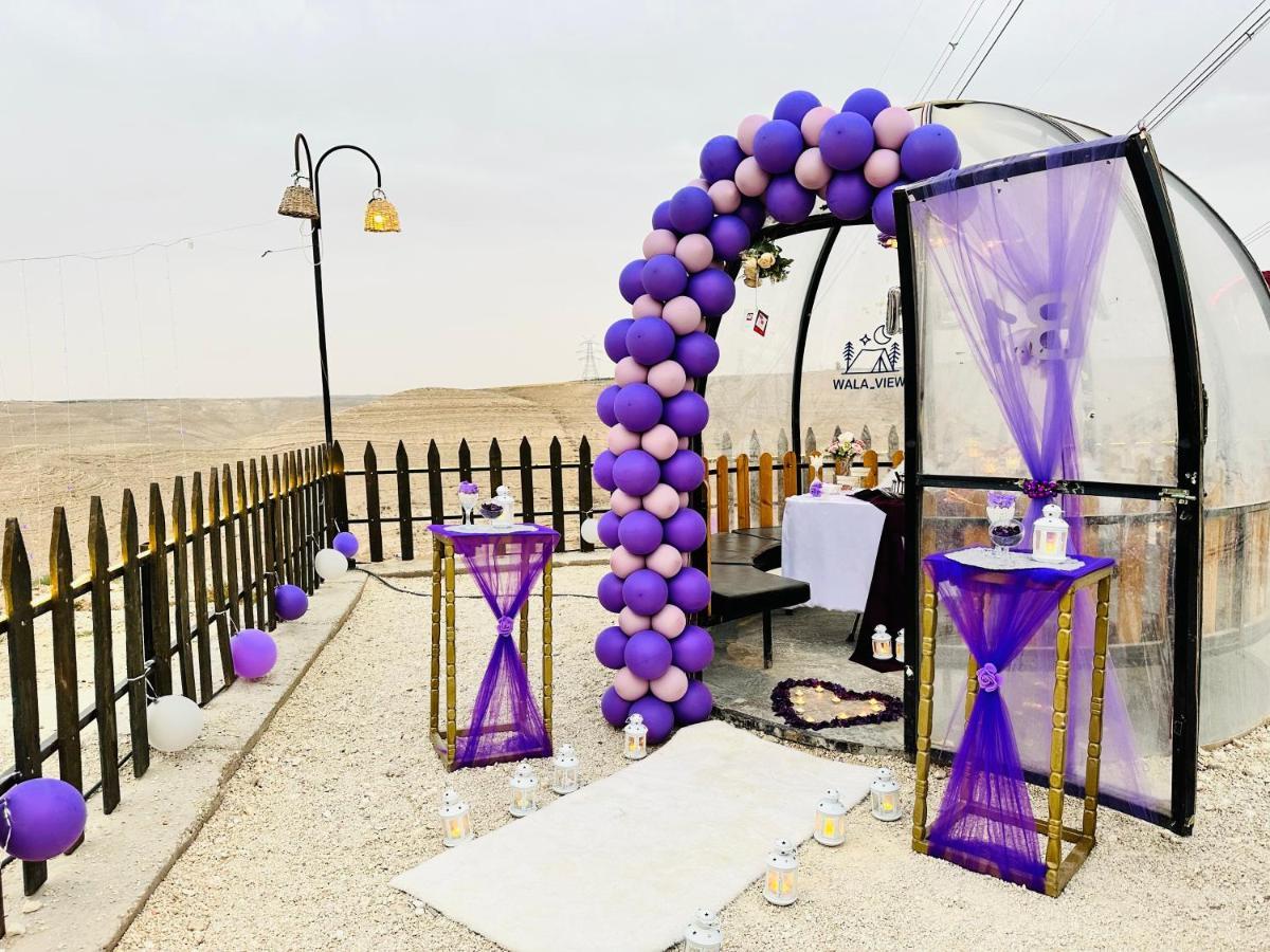 Wadi Al-Wala View Camp Hotel Madaba Bagian luar foto